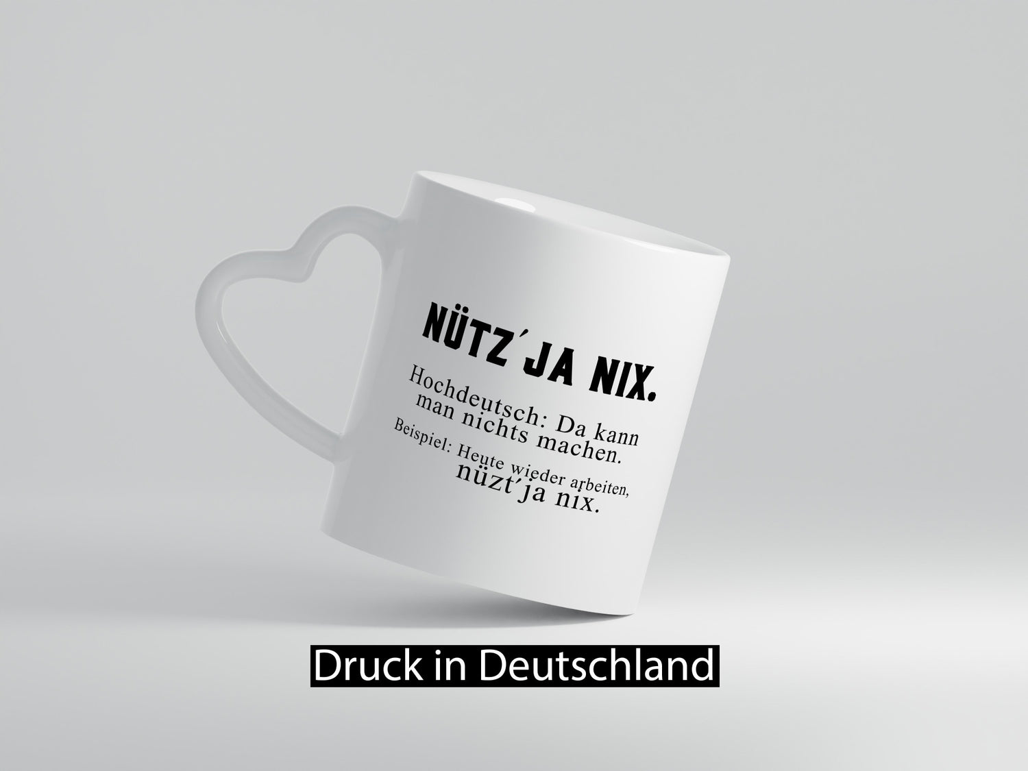 Nützt ja nix | Hochdeutsch Typisch Bremisch Job Büro Humor Arbeit Kollegen