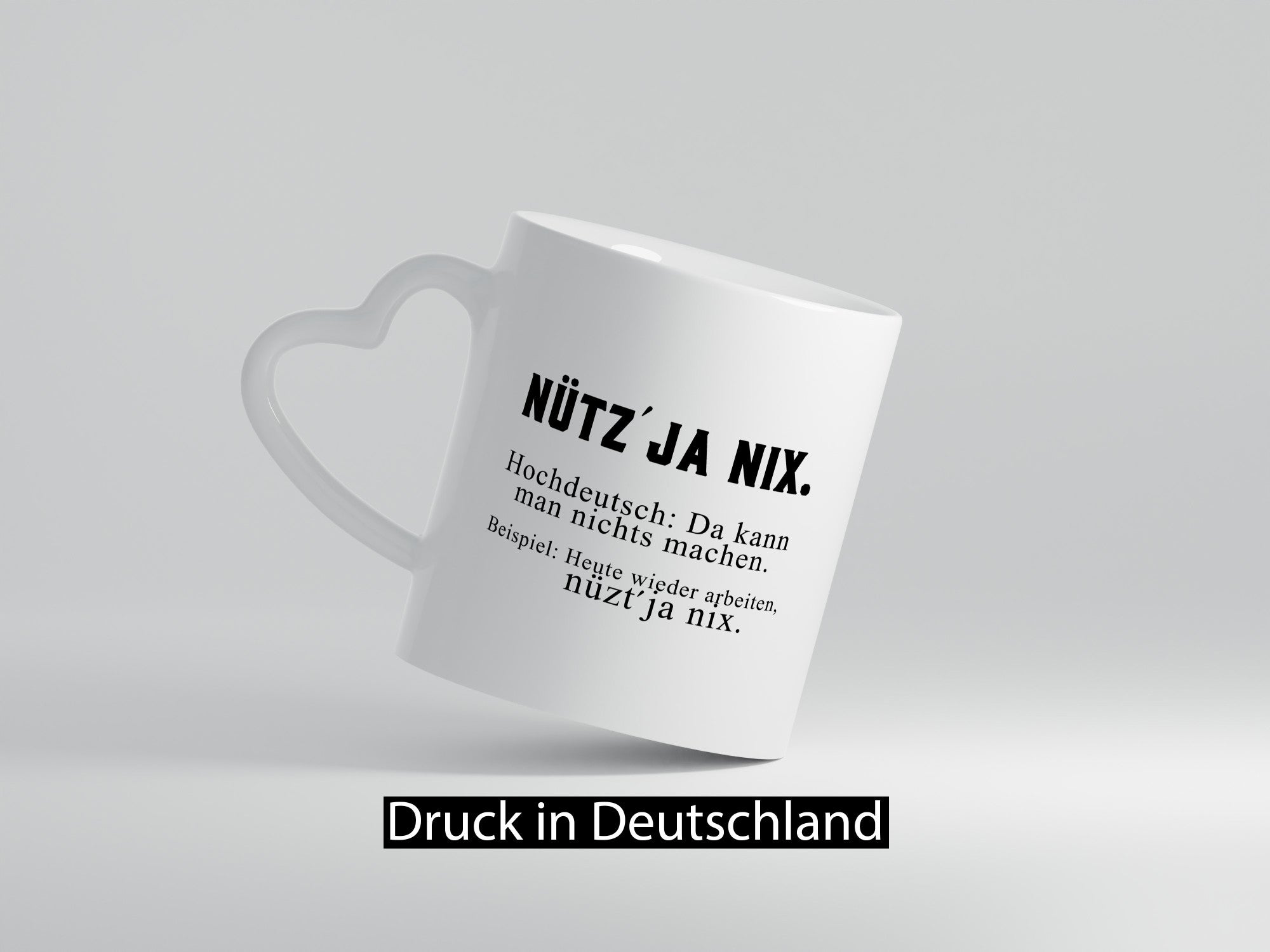 Nützt ja nix | Hochdeutsch Typisch Bremisch Job Büro Humor Arbeit Kollegen