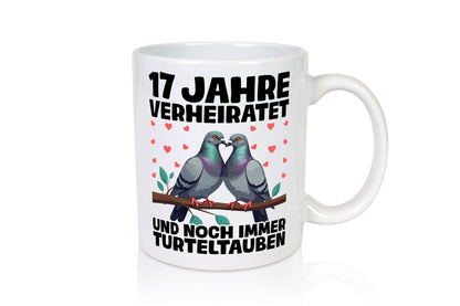 17 Jahre verheiratet | Turteltauben Ehe Ehepaar lustig Humor Geschenkidee