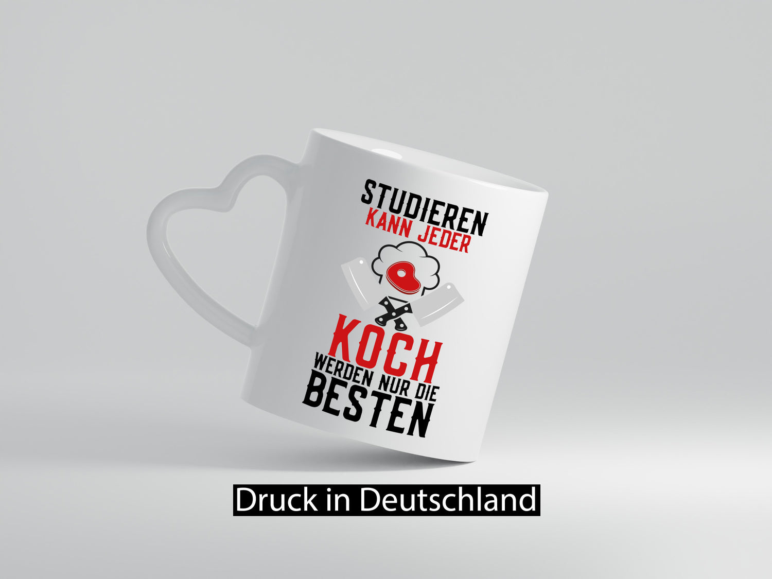 Studieren kann jeder | Koch Küchenchef Messer Spruch Geschenk Arbeit Kollegen