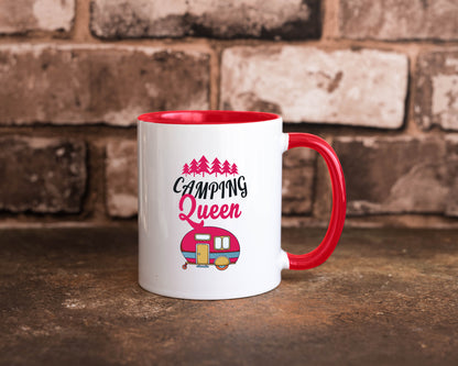 Camping Queen | Natur Lagerfeuer Geschenk Humor Geschenkidee lustiger Spruch