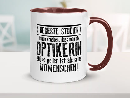 Neuste Studien: Optikerin | Augenoptik Geschenk Humor Geschenkidee lustiger