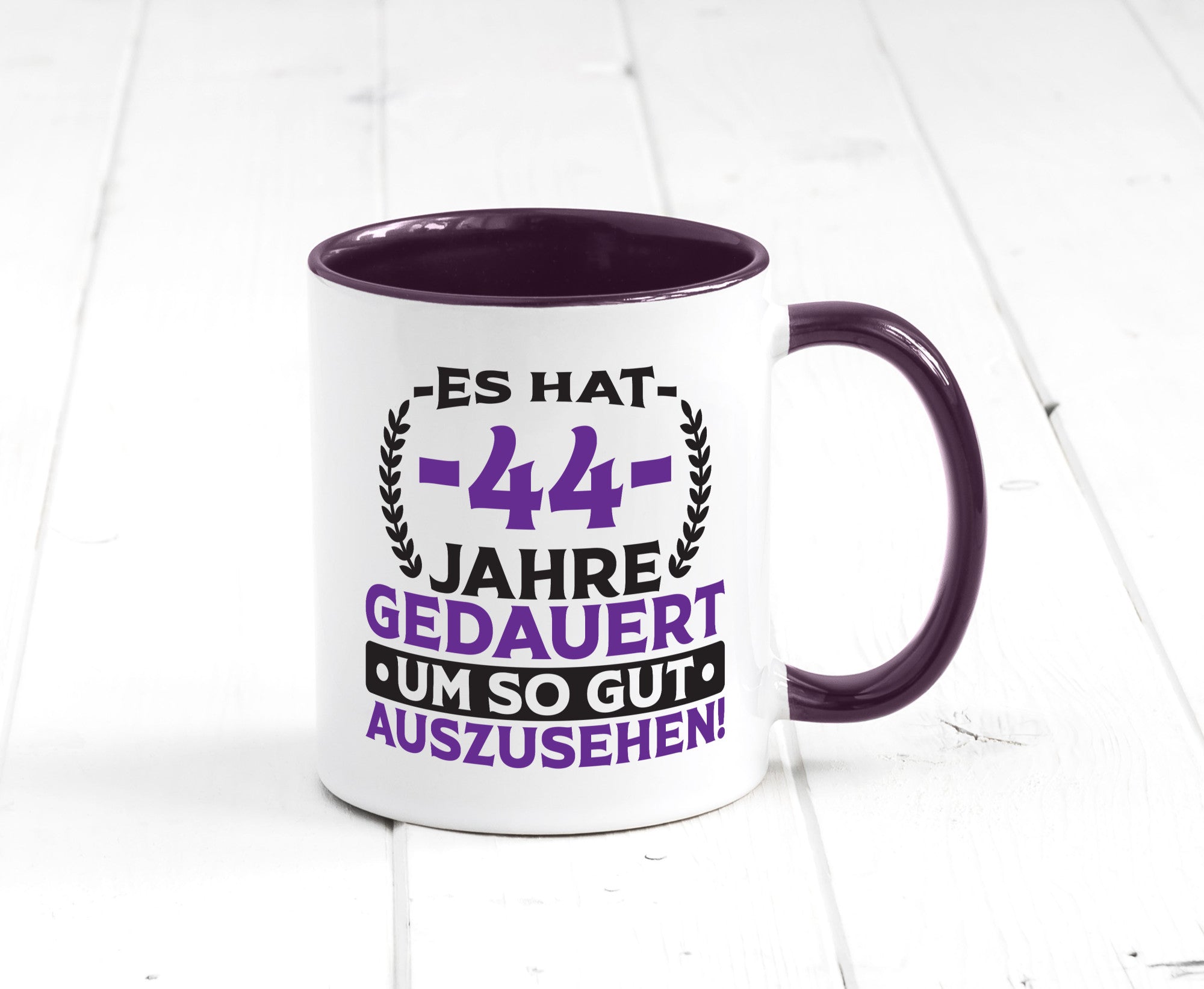 44 Jahre gedauert um so gut auszusehen | 44. Geburtstag lustig Geschenkidee
