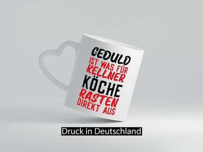 Köche rasten aus | Kellner Geduld Küchenchef Restaurant Geschenk Arbeit