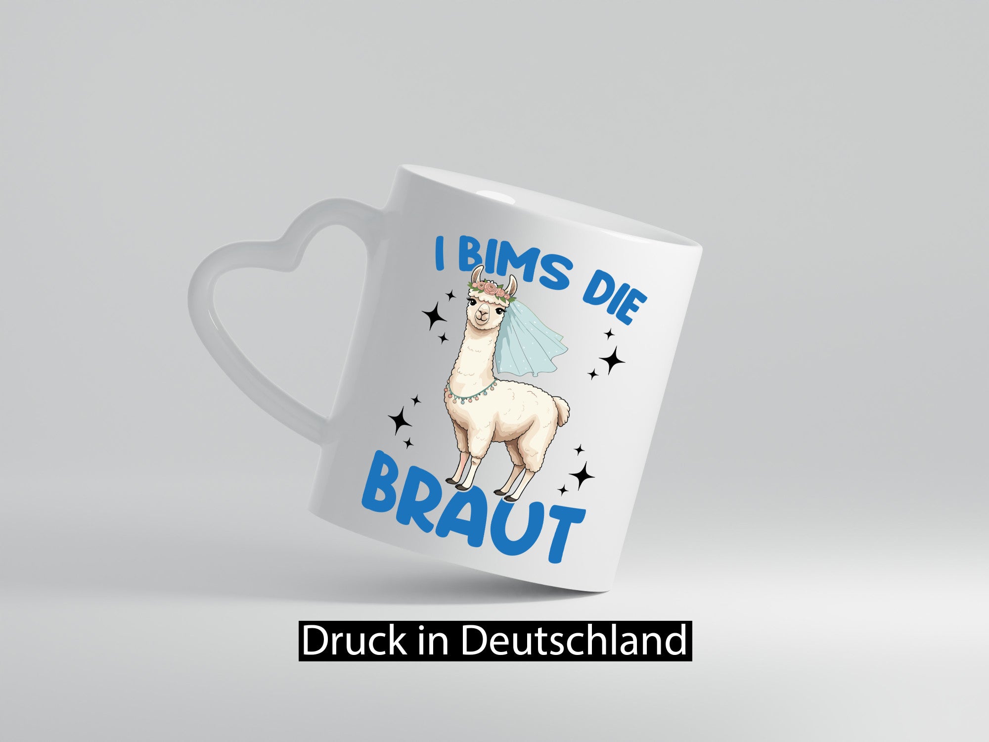 Ich Bims die Braut | Lama JGA Hochzeit lustig Humor Geschenkidee Geschenk Tasse