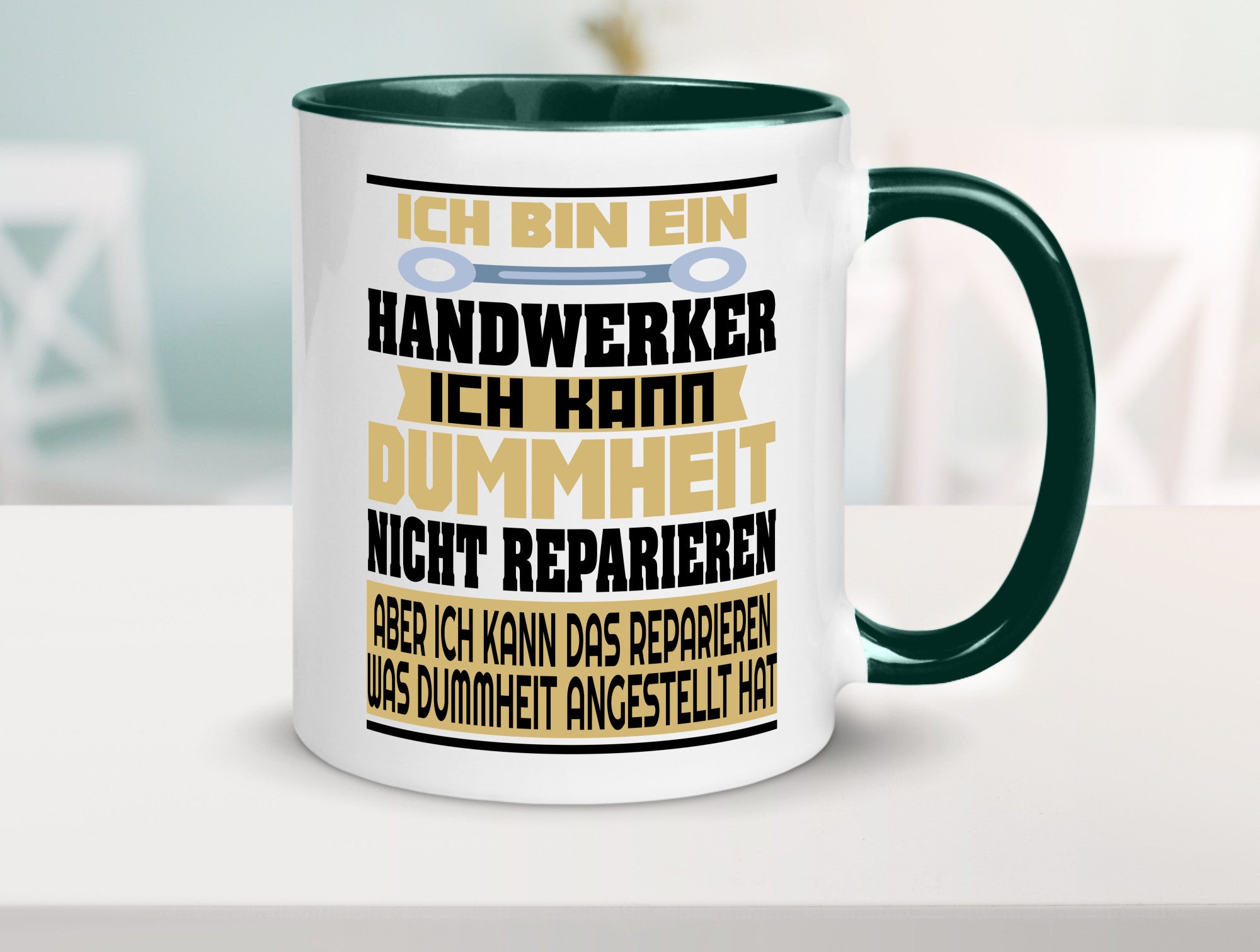 Ich bin Handwerker | Dummheit Schlechte Arbeit lustiger Spruch Geschenk