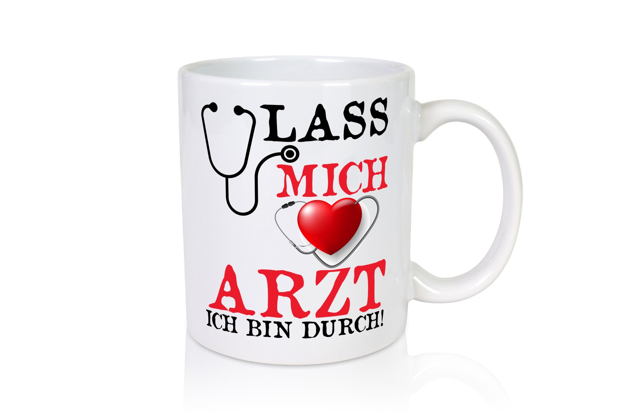 Lass mich Arzt ich bin durch | Krankenhaus Klinik Puls lustiger Spruch Geschenk