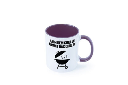 Nach dem Grillen kommt das Chillen | Grillmeister Party Geschenk Humor