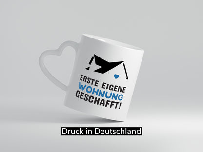 Erste eigene Wohnung | Umzug Tasse Eigenheim Auszug Geschenk Humor Geschenkidee