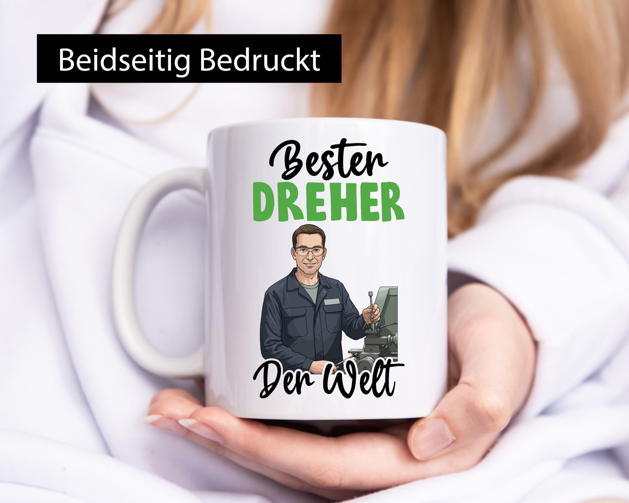 Bester Dreher | Fräser v2 lustig Humor Geschenkidee Geschenk Tasse