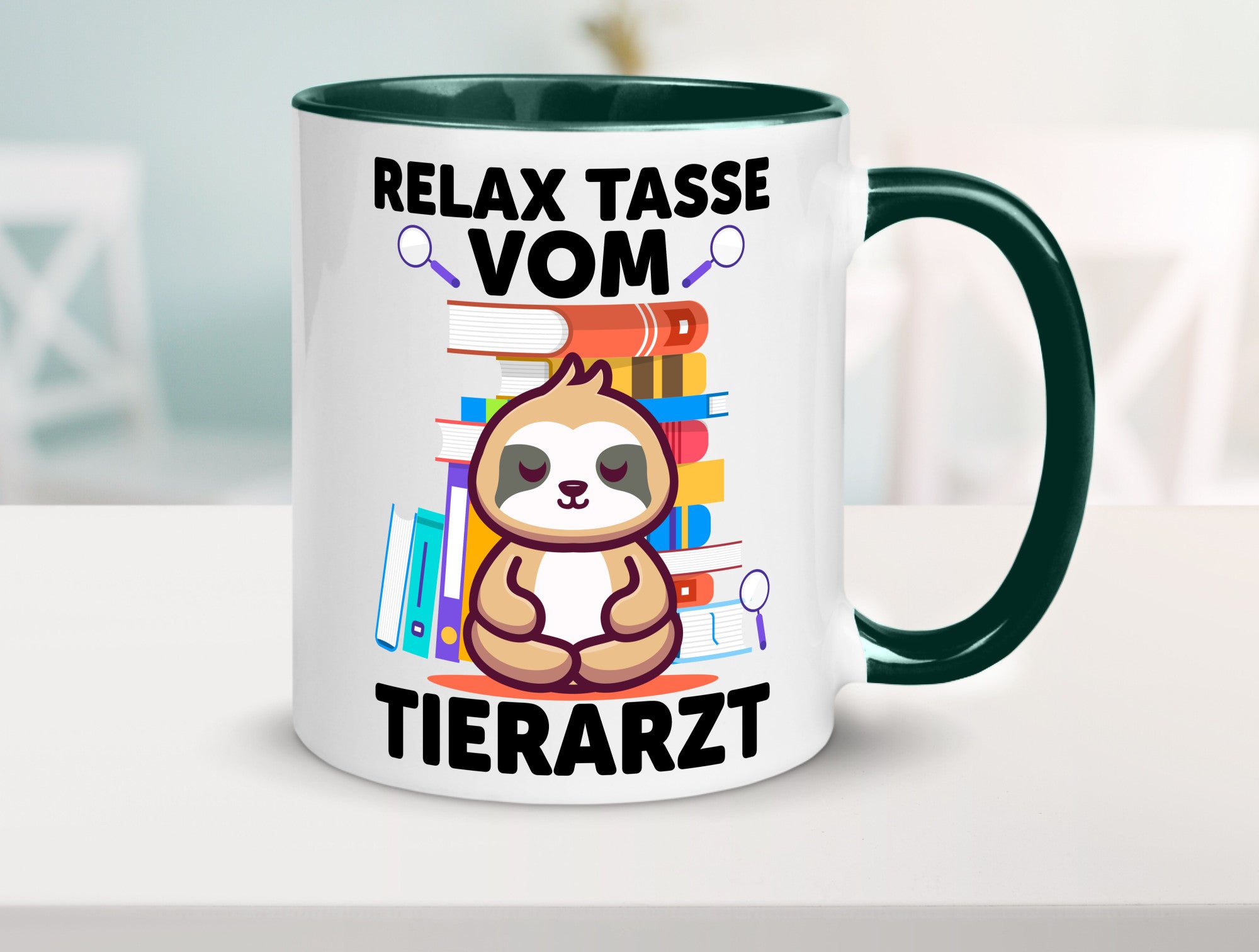 Relax Tasse: Tierarzt | Tiermedizin Mediziner Geschenkidee Tierliebhaber Humor