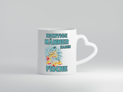 Richtige Männer haben Fische | Aquarium Humor Geschenkidee Tasse