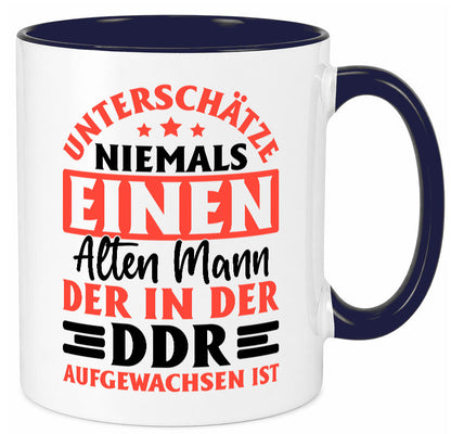 DDR Männer | Ostdeutschland Opa Ossi Vatertag vl9 lustiger Spruch Geschenk