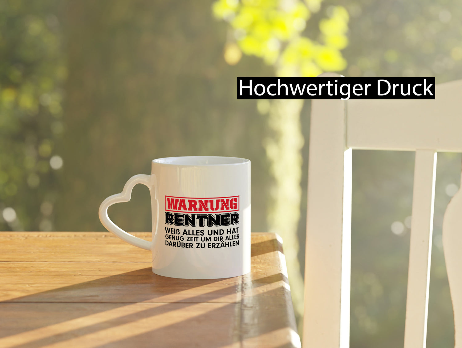 Rentner weiß alles | Rente Tasse Ruhestand Humor lustig Jubiläum Geschenk