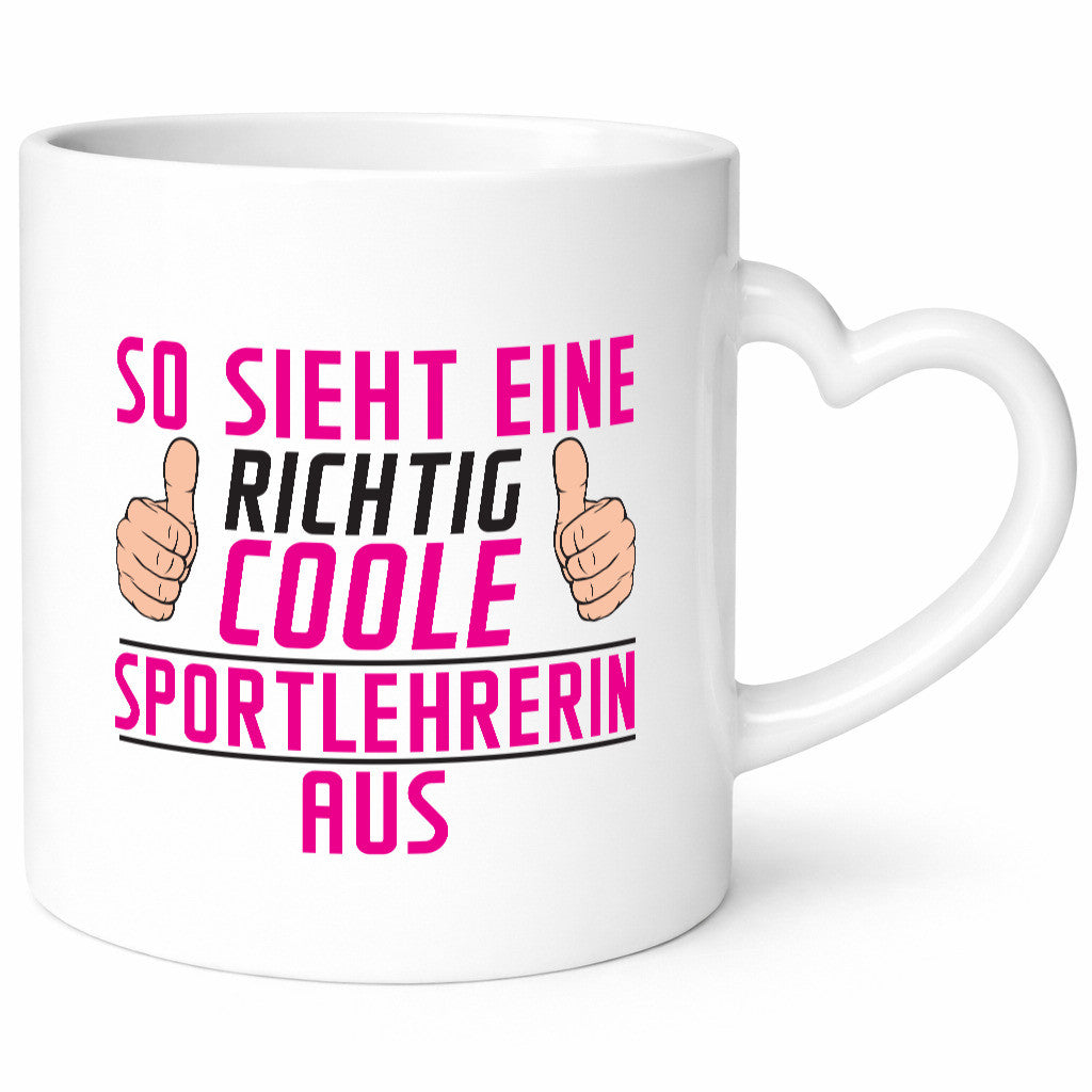 Richtig Coole Sportlehrerin | Lehrer Sport Geschenk Humor Geschenkidee lustiger