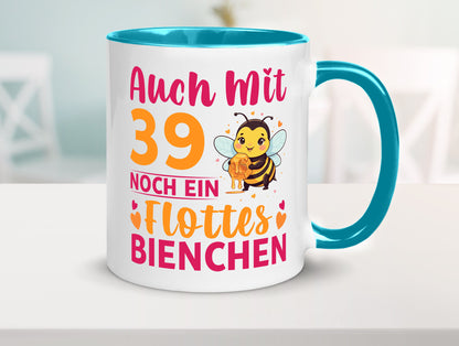 39. Geburtstag | Flottes Bienchen 39 Jahre lustiger Spruch Geschenk