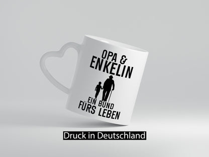 Bund fürs Leben | Opa Enkelin Großvater Zwei Fäuste Geschenk Familie
