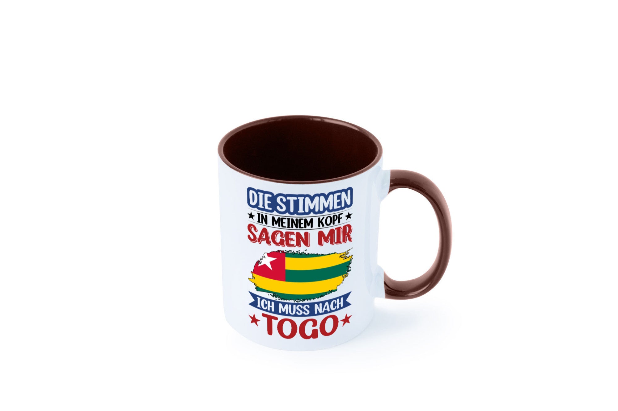 Togo | Urlaub Stimmen in meinem Kopf Traumland Humor Geschenkidee Tasse