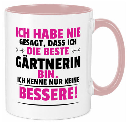 Die Beste Gärtnerin | Gartenbau lustiger Spruch Geschenk Humor Geschenkidee