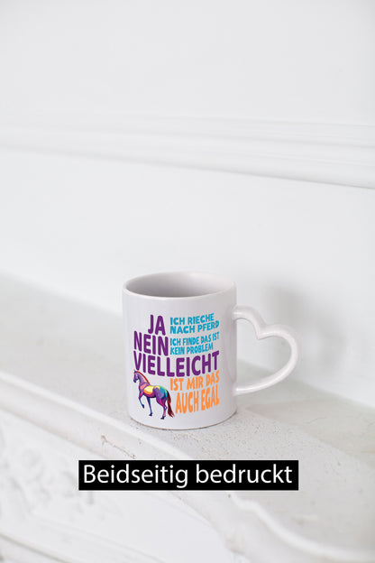 Ja ich Rieche nach Pferd | Reiten Pferdestall lustiger Spruch Geschenk Humor