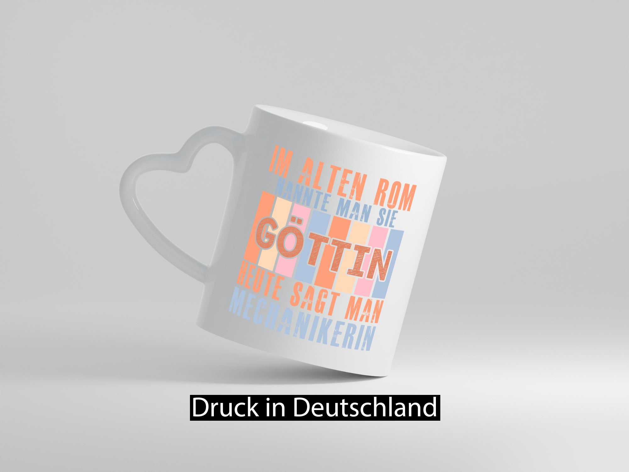 Heute sagt man: Mechanikerin | KFZ lustiger Spruch Geschenk Humor Geschenkidee