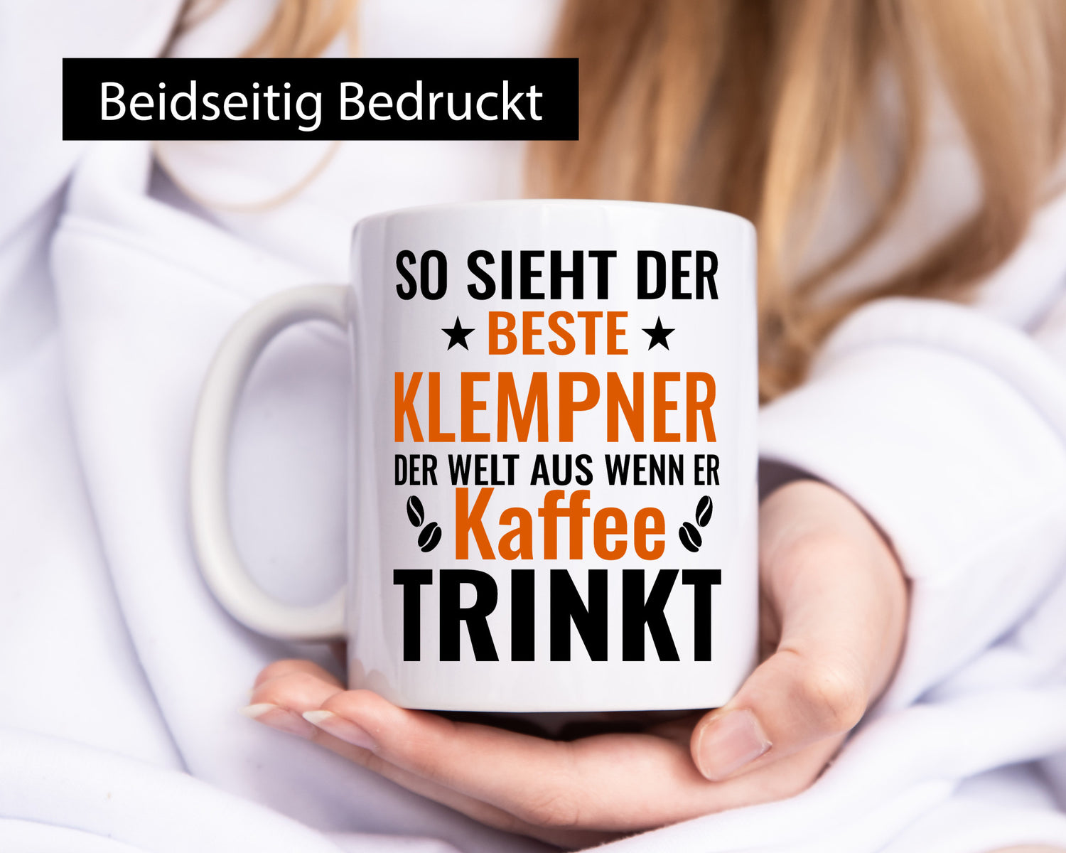 Kaffee trinkt: Klempner |klempnern Geschenk Humor Geschenkidee lustiger Spruch