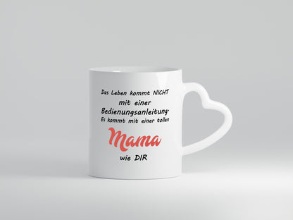 Das leben kommt nicht | Beste Mama Bedinungsanleitung Geschenk Familie