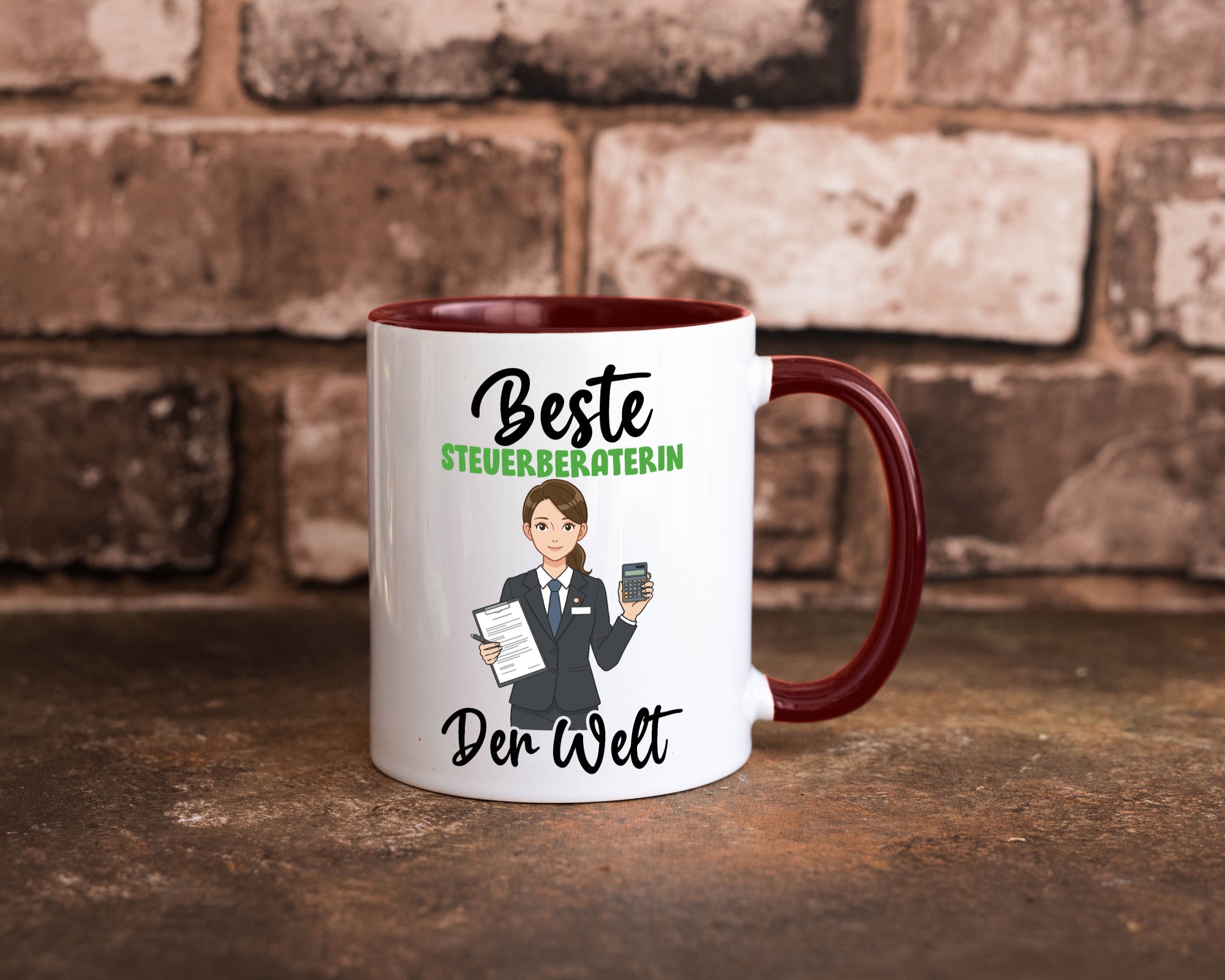 Beste Steuerberaterin | Steuer Beratung v2 Geschenkidee Humor Tasse