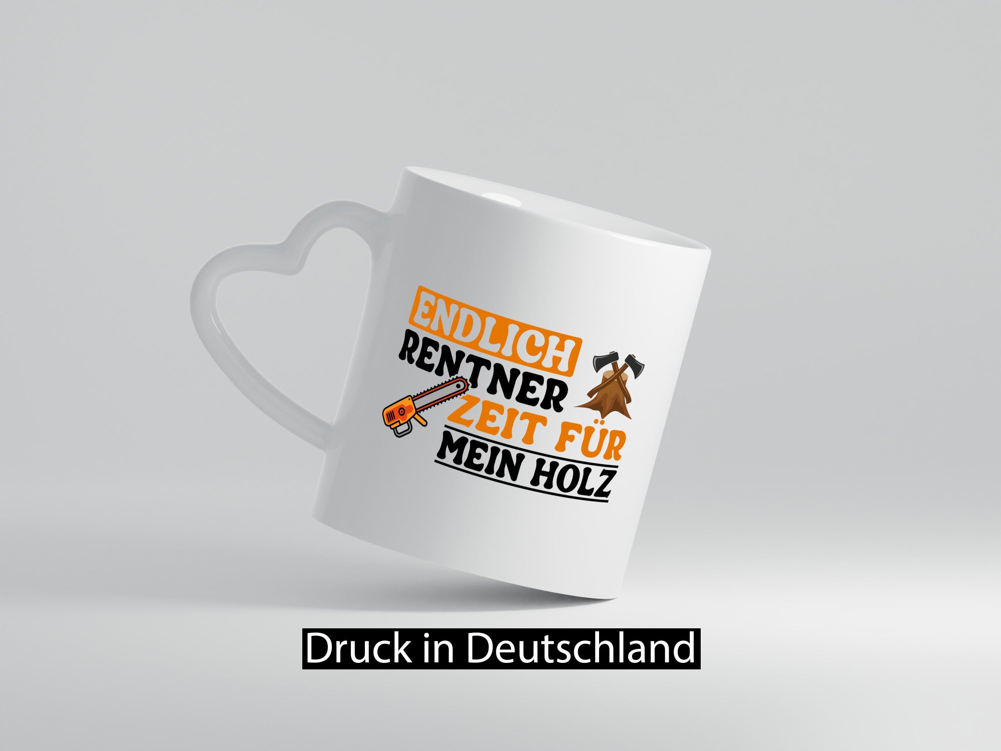 Rentner Zeit für mein Holz | Ruhestand Forster lustig Jubiläum Geschenk Tasse