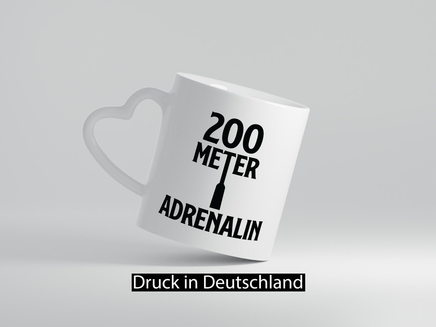 200 Meter Adrenalin v2 lustig Humor Geschenkidee Geschenk Tasse