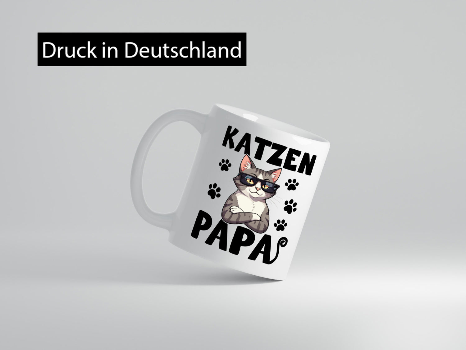 Katzen Papa | Katzenliebhaber Katze lustig Tierliebhaber Humor Geschenk Tasse