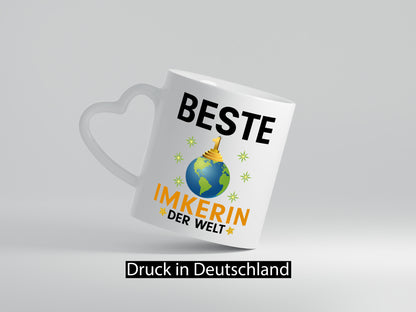 Welt Beste Imkerin | Imkerei lustiger Spruch Geschenk Humor Geschenkidee Tasse