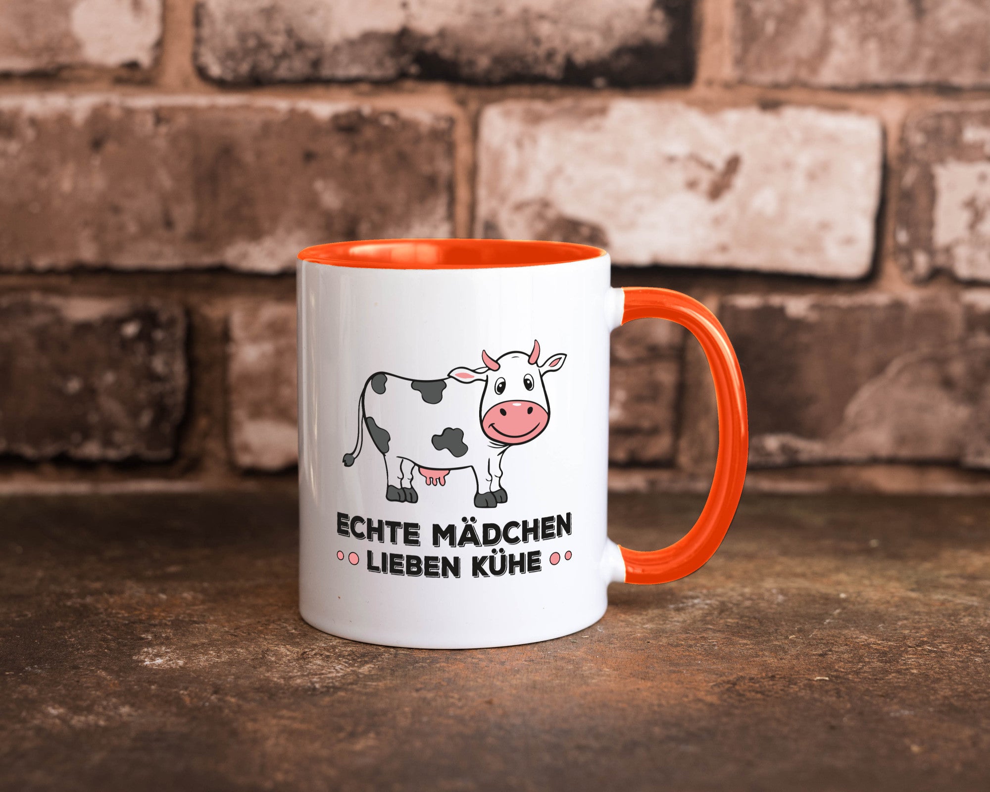 Echte mädchen lieben Kühe | Farm Farmer Bauer lustiger Spruch Geschenk Humor