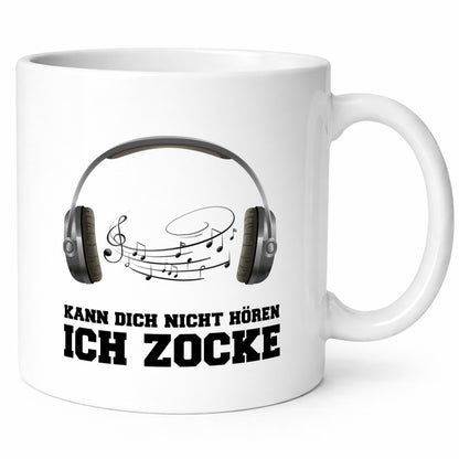 Zocker Tasse Geschenk Humor Geschenkidee lustiger Spruch