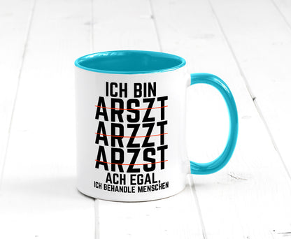 Ich bin Arzt | Rechtschreibung Klinik lustiger Spruch lustig Humor Geschenkidee