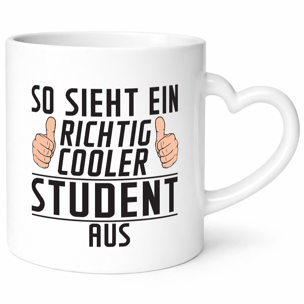 Richtig Cooler Student | Universität Uni Studium lustig Humor Geschenkidee