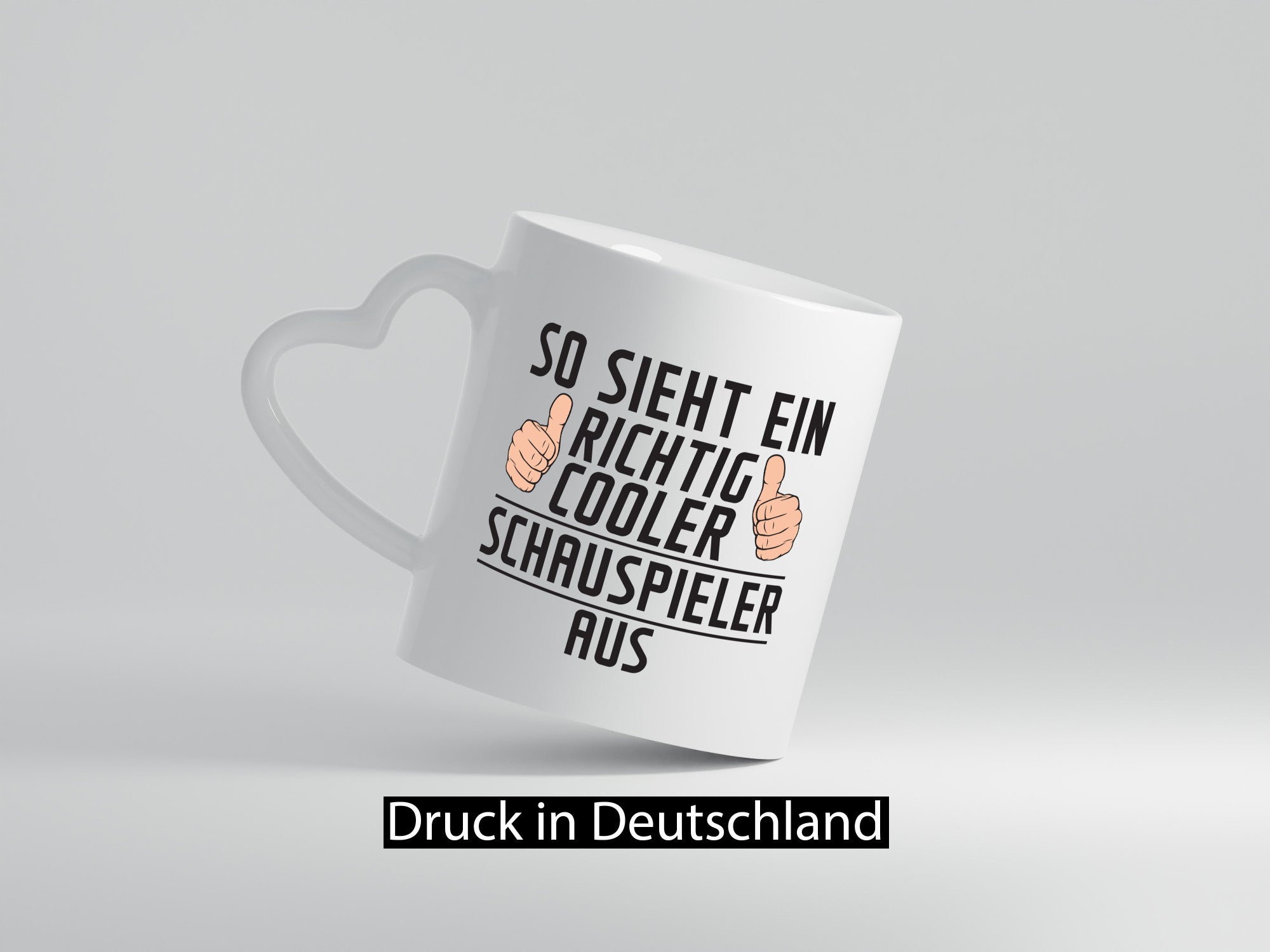 Richtig Cooler Schauspieler | Theater Geschenkidee Humor Tasse