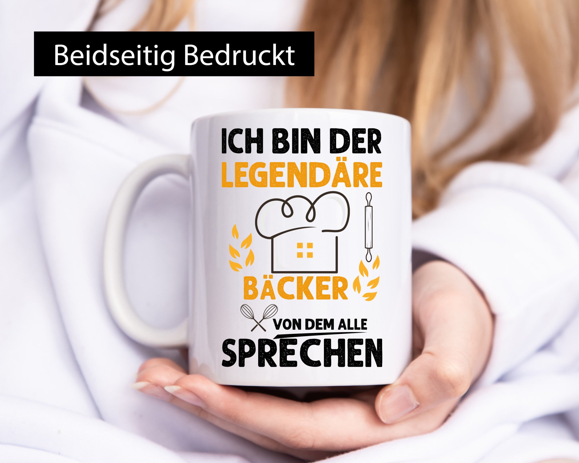 Legendäre Bäcker von dem alle Sprechen | Bäckerrei Geschenkidee Humor Tasse