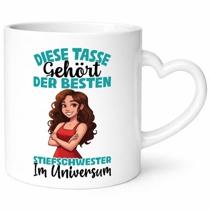 Im Universum: Stiefschwester | Stiefmutter lustig Familie Geschenkidee Geschenk