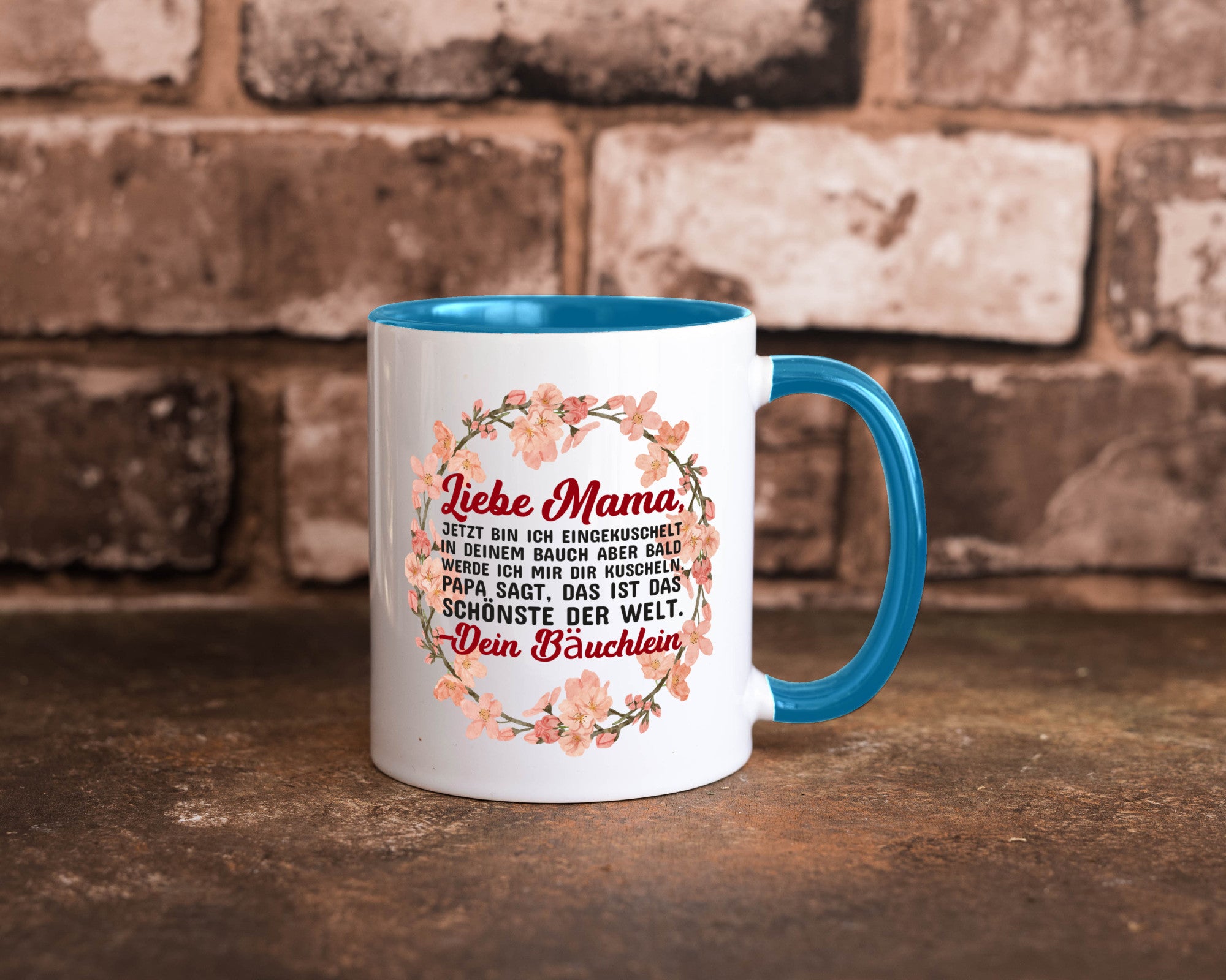 Liebe Mama | Schwangerschaft Tasse Baby süß Humor Familie Geschenkidee