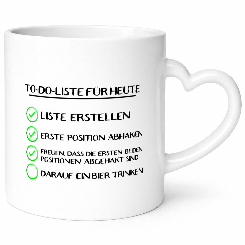 To Do liste | Häkchen Bier trinken Humor Büro Job Arbeit Kollegen Geschenkidee
