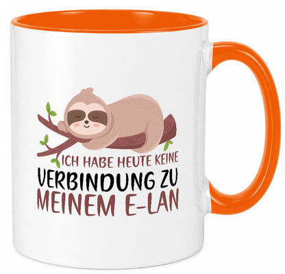 Verbindung zum Elan | WLAN Faultier Faulpelz Laufband Humor Tierliebhaber