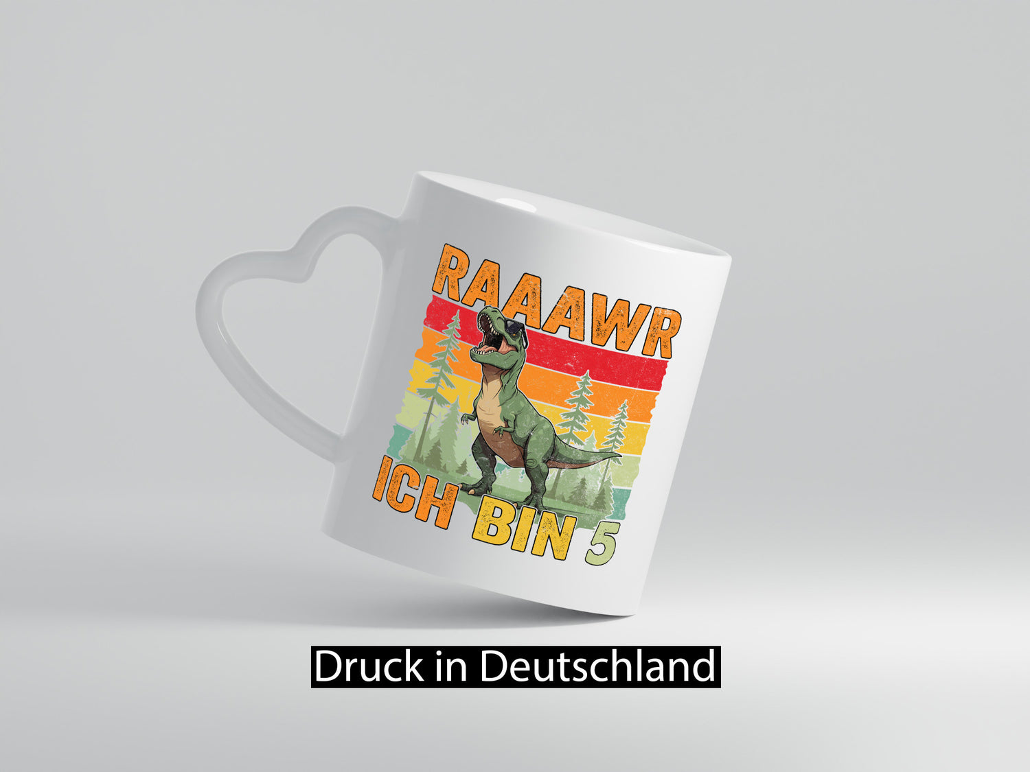 5. Geburtstag | 5 Jahre rarrrr ich bin Dinosaurier lustiger Spruch Geschenk