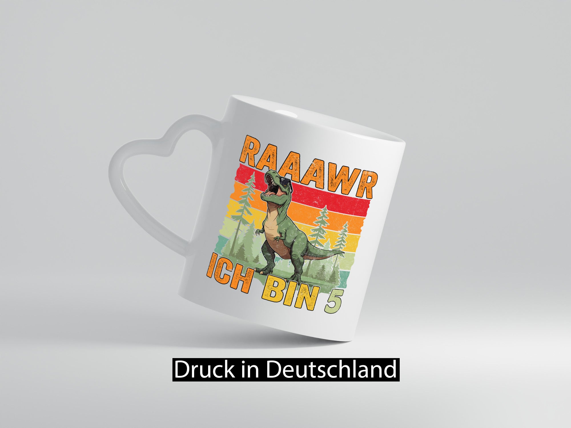 5. Geburtstag | 5 Jahre rarrrr ich bin Dinosaurier lustiger Spruch Geschenk