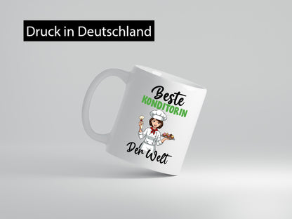 Beste Konditorin | Konditorei v2 Geschenk Humor Geschenkidee lustiger Spruch
