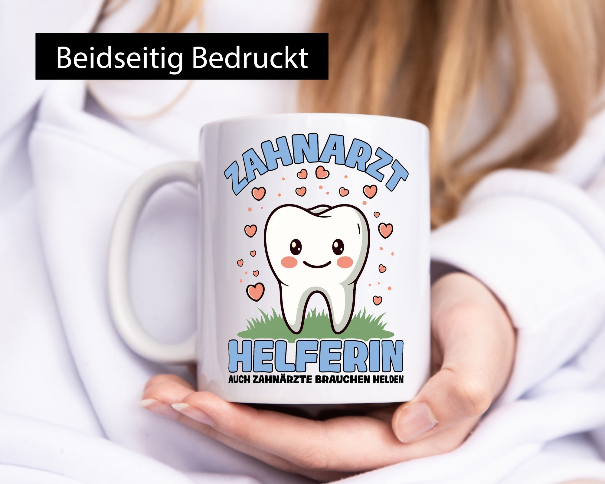Zahnarzthelferin | Helding Zahnarztpraxis Humor Geschenkidee Tasse