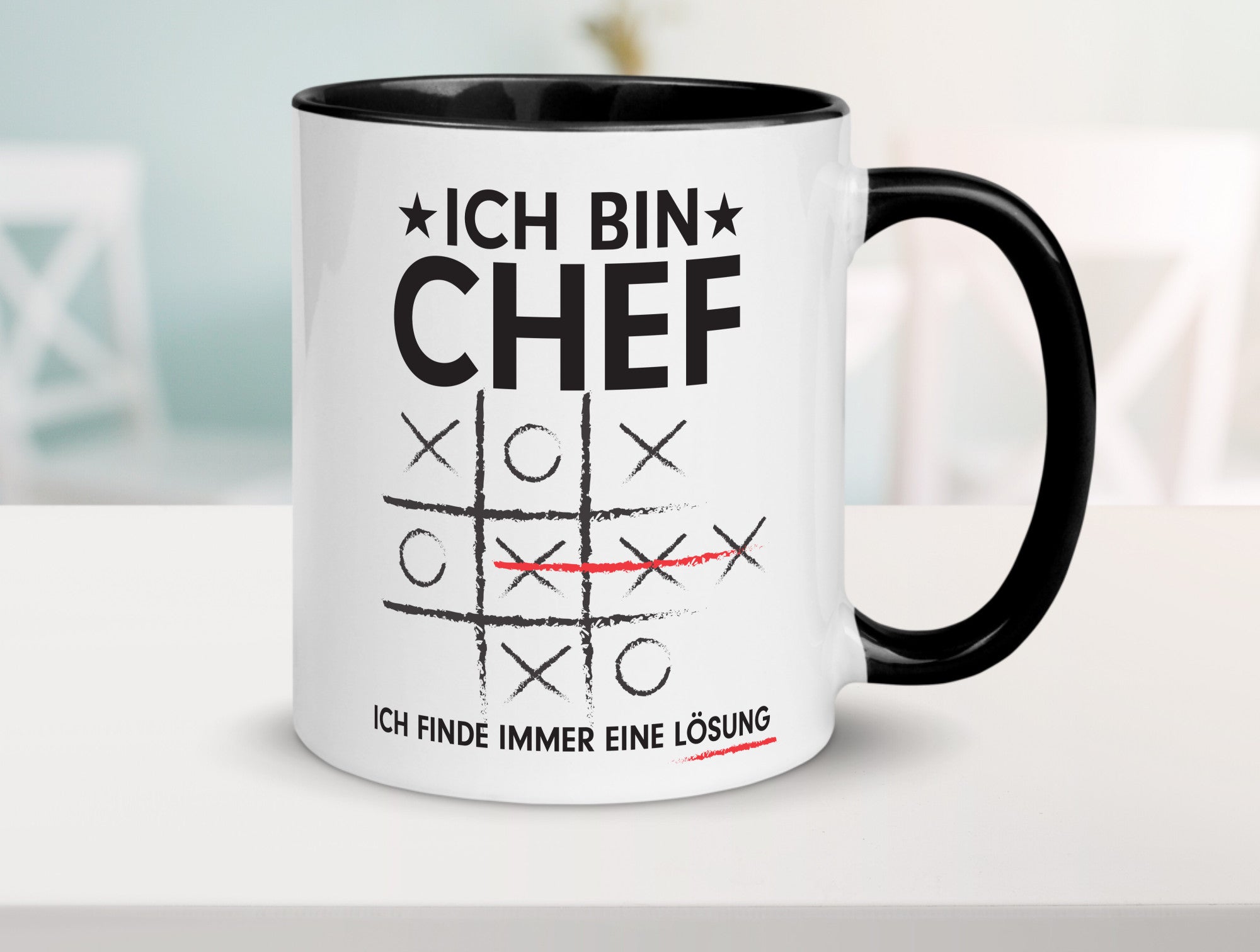 Lösung finden: Chef | Führungskraft Vorgesetzter v2 lustiger Spruch Geschenk