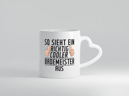 Richtig Cooler Bademeister | Rettungsschwimmer lustig Humor Geschenkidee