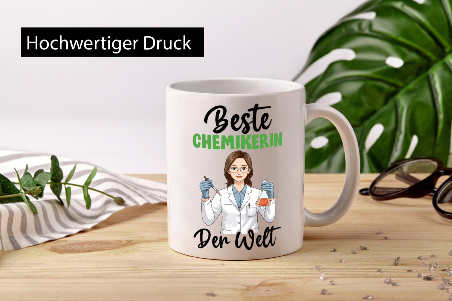 Beste Chemikerin | Chemie Labor lustiger Spruch Geschenk Humor Geschenkidee