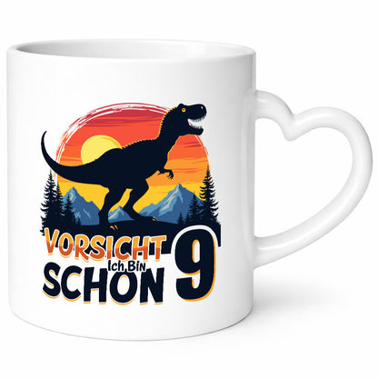 8. Geburtstag | 8 Jahre Dinosaurier v2 Geschenkidee Humor Tasse